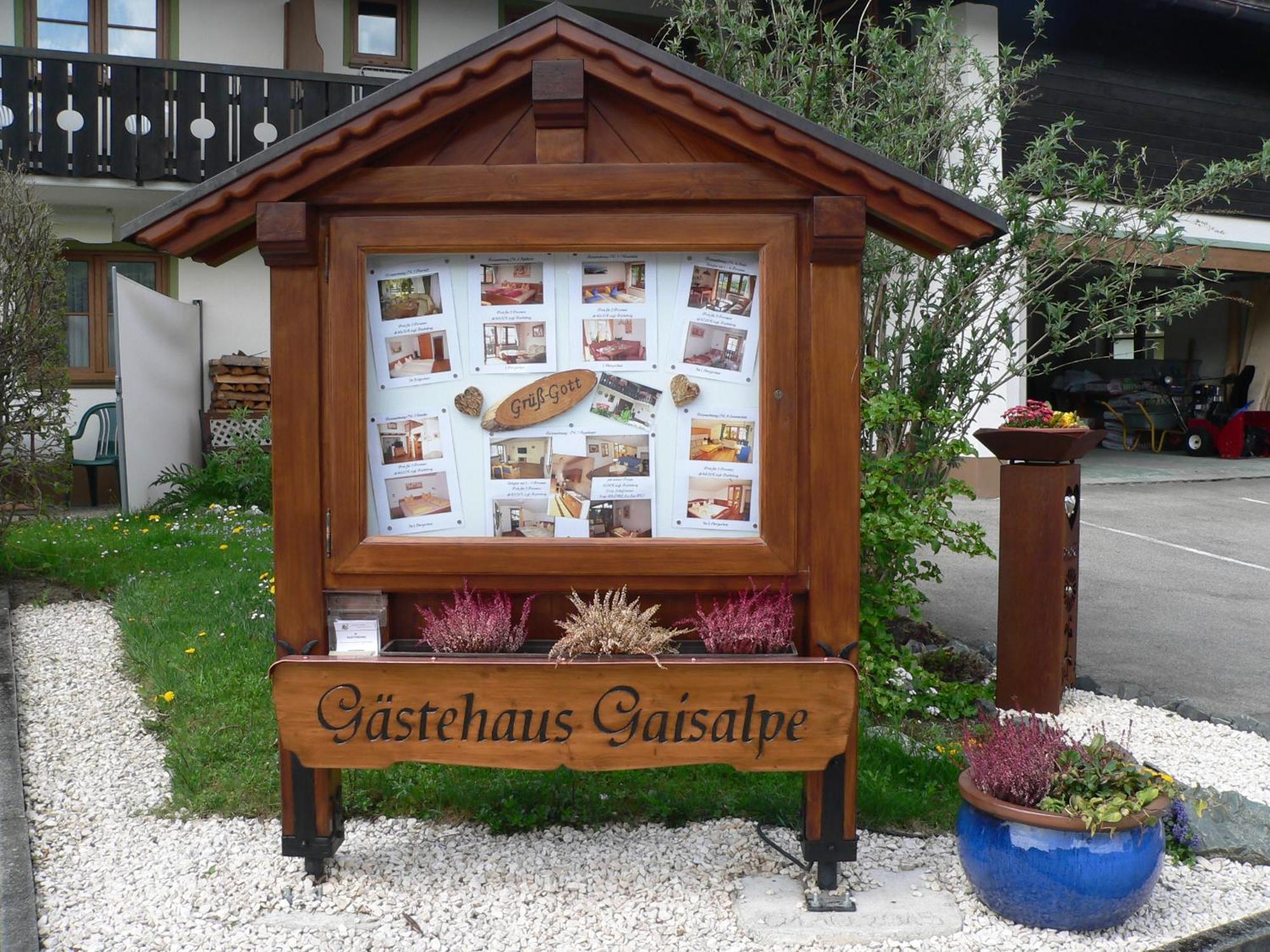 Gaestehaus Gaisalpe Fischen im Allgaeu Exterior photo